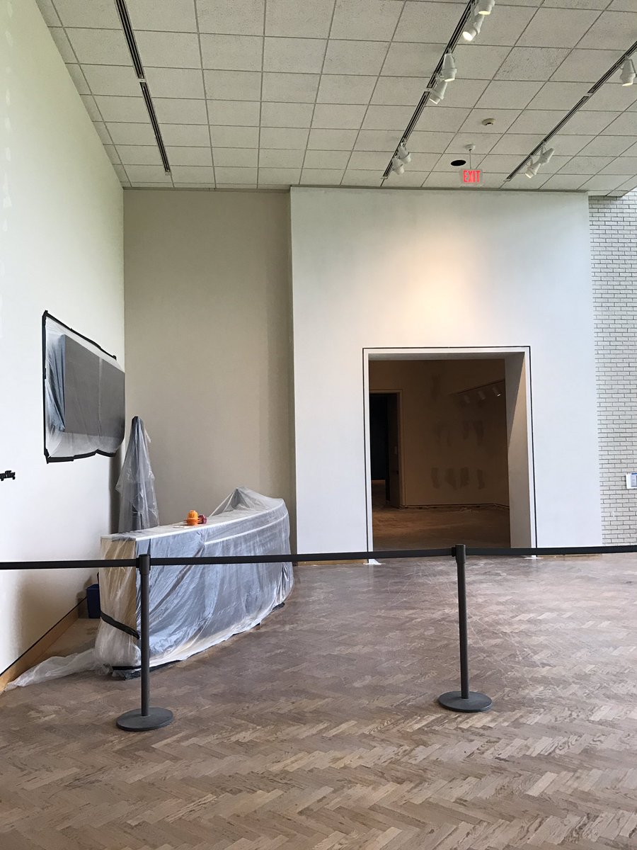 wtfarthistory's tweet photo. Finally got to see galleries 255, 258, and 265 @artsmia #somuchmess #closedgalleries #stanchionsfordays https://t.co/FAr0yJrvsF