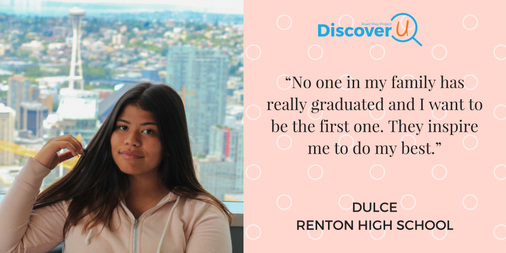 discoveruwa's tweet photo. A #SaturdayShoutout to Dulce, a student leader who is ready to go after her dreams. #DiscoverUWA #firstgen https://t.co/NBEJo2QvTp