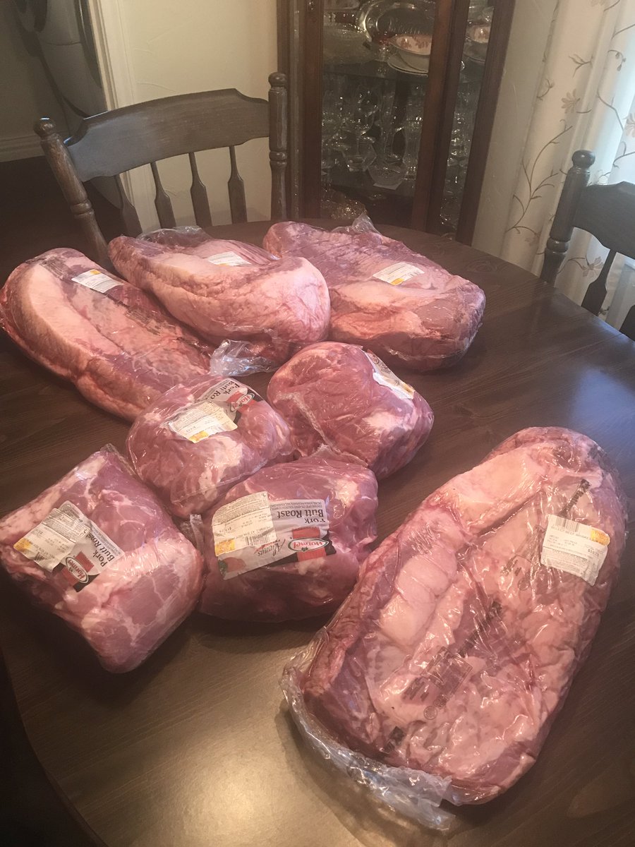 BillSteddum's tweet photo. 100+ pounds of meat, some #MeatChurchBBQ and a smoker.  All a person need to relax https://t.co/OEKk8t2s4a