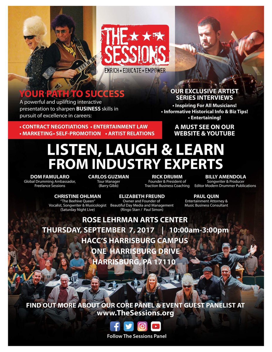 SessionsPanel's tweet photo. September 7th!! Don’t miss this! #sessionspanel https://t.co/SBltvkmQsp