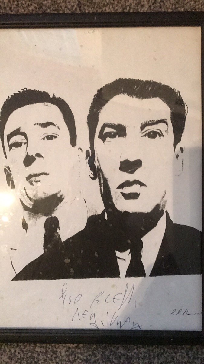 leesmith81's tweet photo. All my signed reg kray stuff back together. #prizepossesions #regkray https://t.co/63ltffOUaB