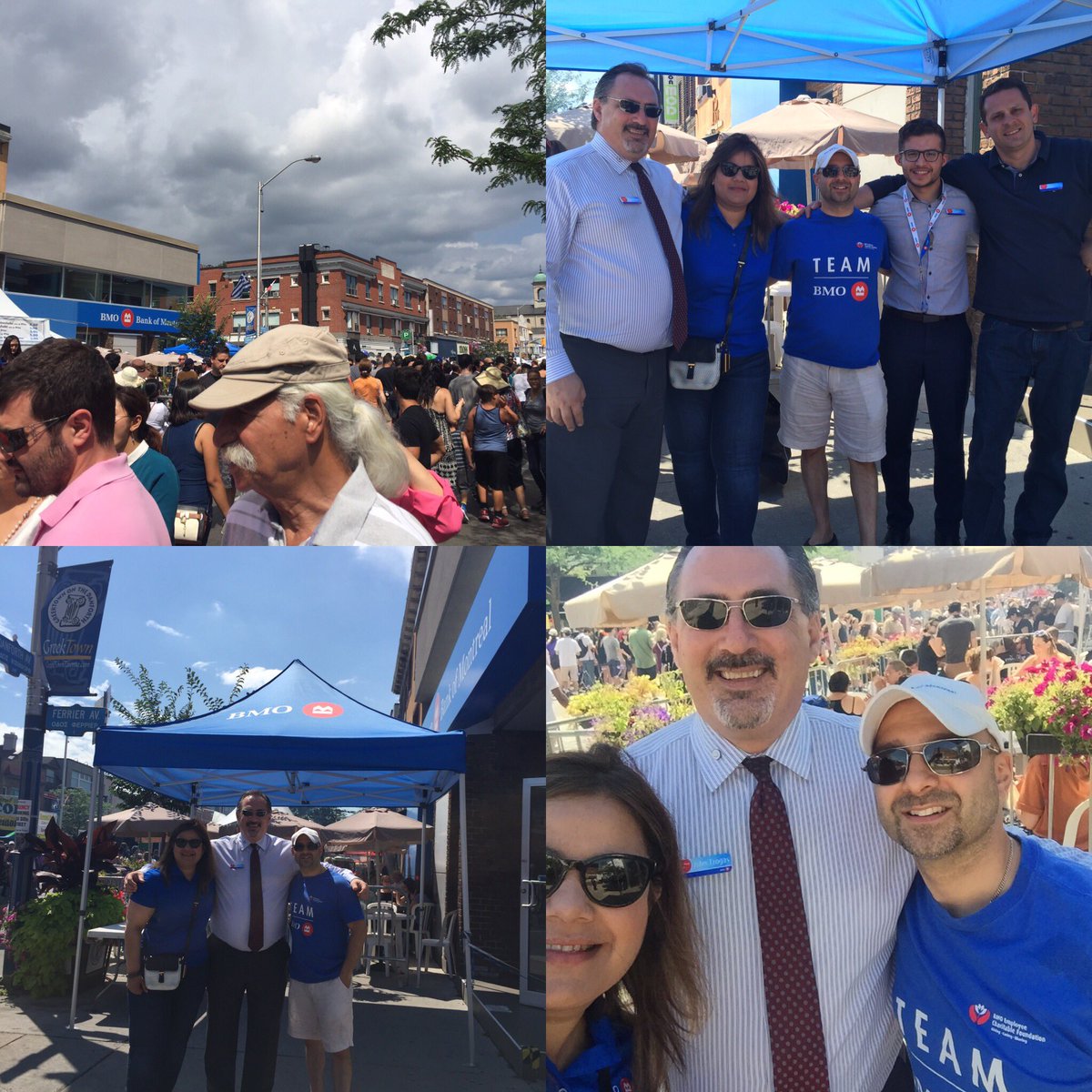 sobiajamal's tweet photo. We love our street festivals #bmoproud #weloveourcommunities #TeamDanforth&Ferrier #TE #TasteoftheDanforth @LeeaMuir @achambhazell https://t.co/k9uLJWtJaR