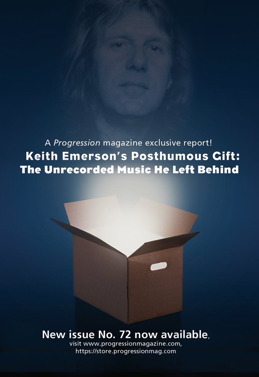 Exclusive report: the music Keith Emerson left behind, in the new issue of Progression magazine (No. 72)! progressionmagazine.com