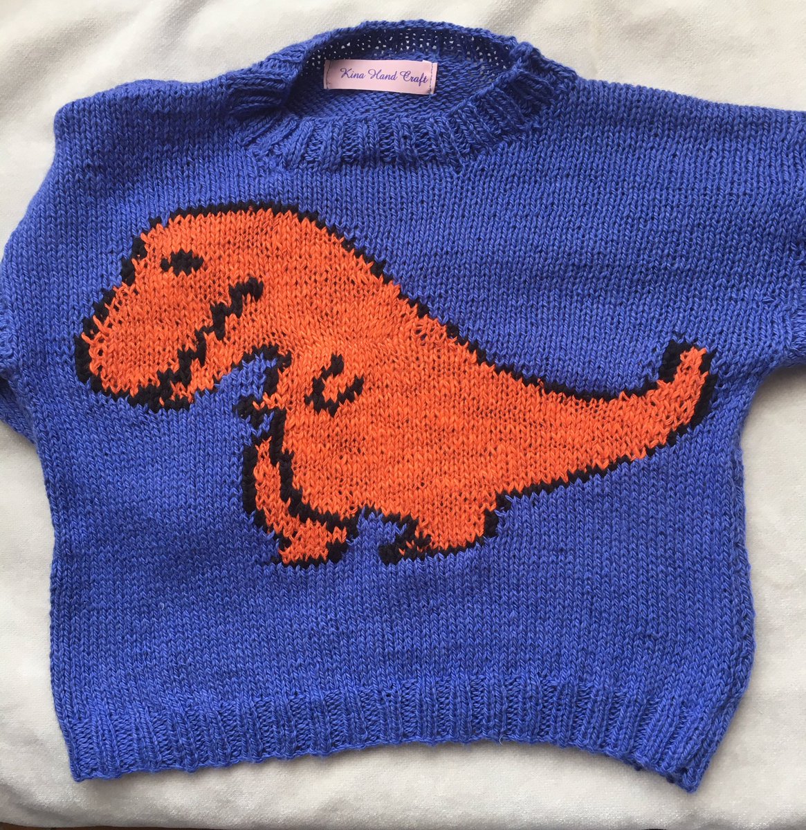 KinaHandCraft's tweet photo. #handknitted #children #jumper #commissioned and #happy #Purchase https://t.co/WoNJZooEEn