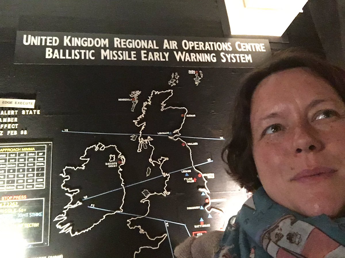 robynwoolston's tweet photo. The bit where you visit a #nuclear bunker with your mate #BestGetPrepared @JulieannOMalley #Trump https://t.co/ekVu2tl3hg