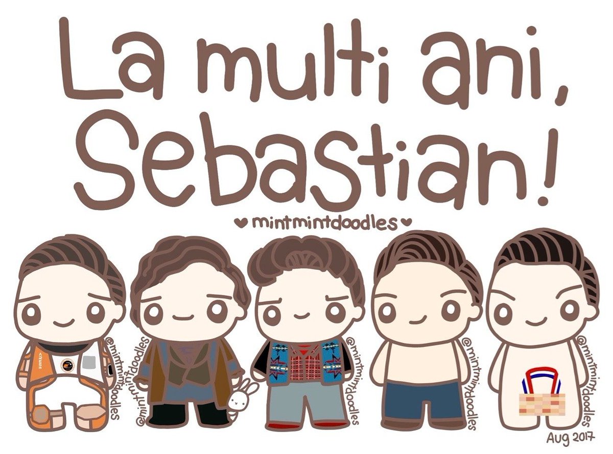 Mintmintdoodles's tweet photo. La multi ani, Seb! I picked five characters that would be fun to draw (and they were) ๐
#happybirthdaysebastianstan https://t.co/kGzhVnCjgo