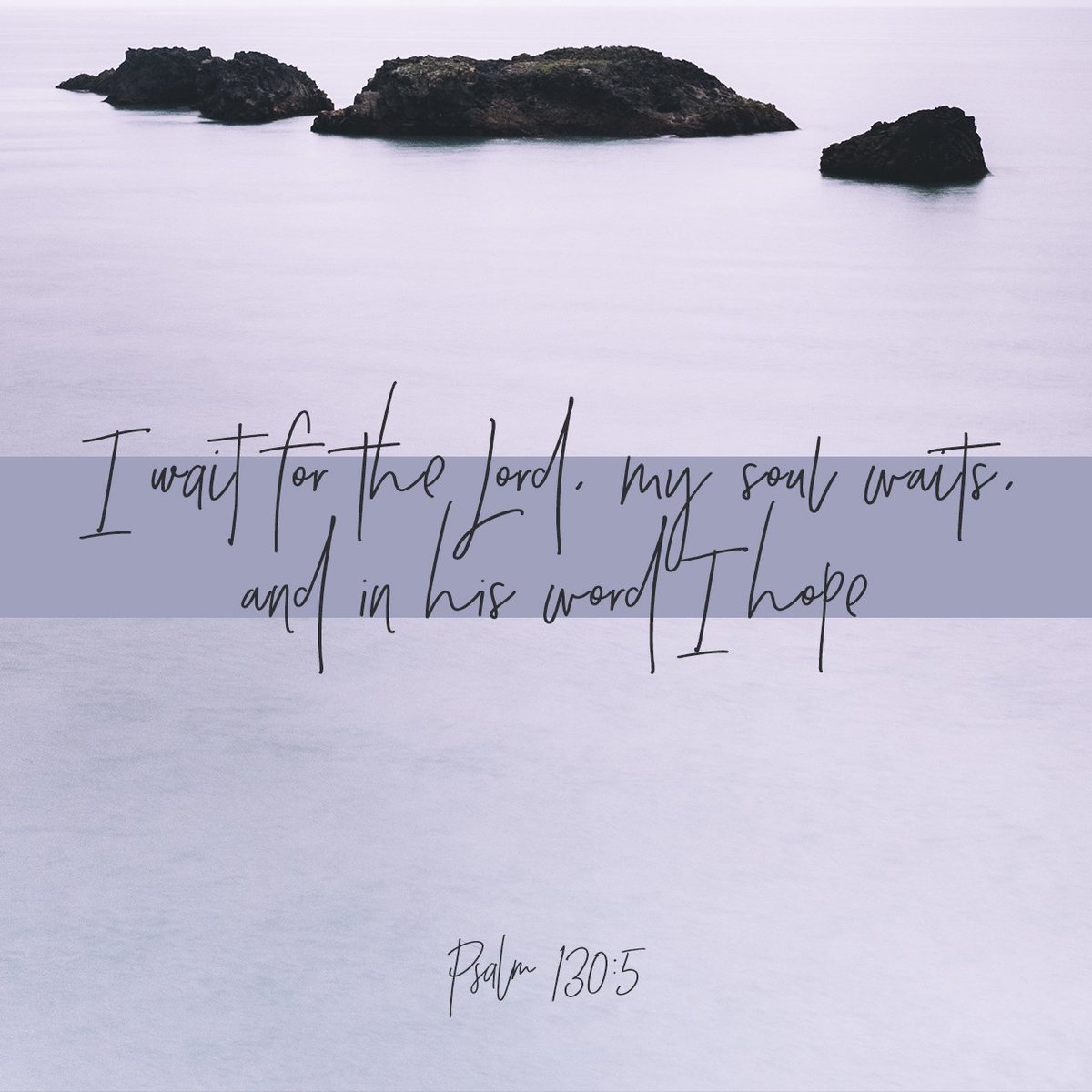 YouVersion's tweet photo. I wait for the Lord, my soul waits, and in his word I hope. https://t.co/pKtsc97lH6 https://t.co/XXOqzaIsce