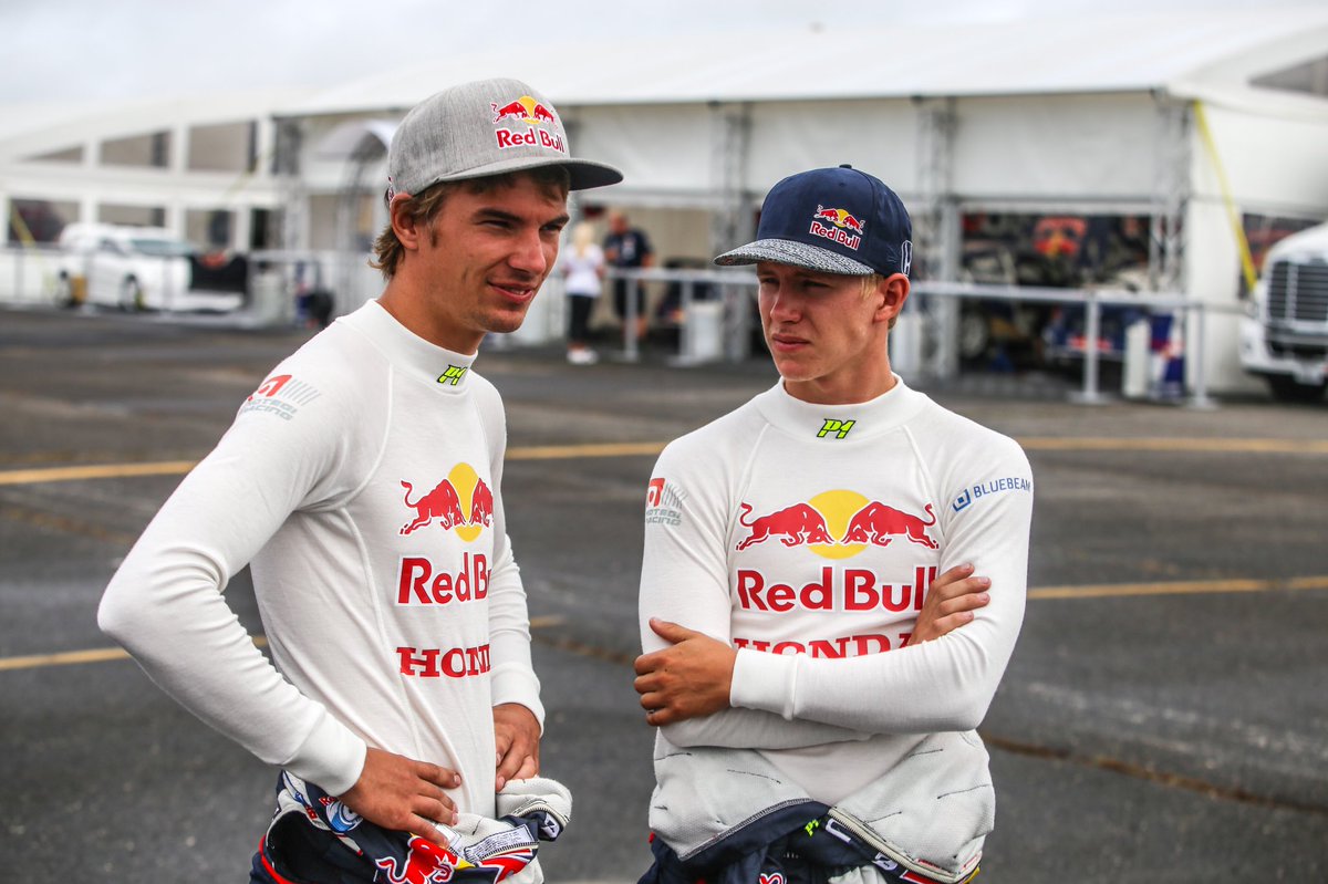 Talking strategy w/ <a href="/olieriksson/">Oliver Eriksson</a> this morning before practice in #AtlanticCity. Tune in to <a href="/nbc/">NBC Entertainment</a> at 5PM ET to catch #RedBullGRC Round 8 LIVE!