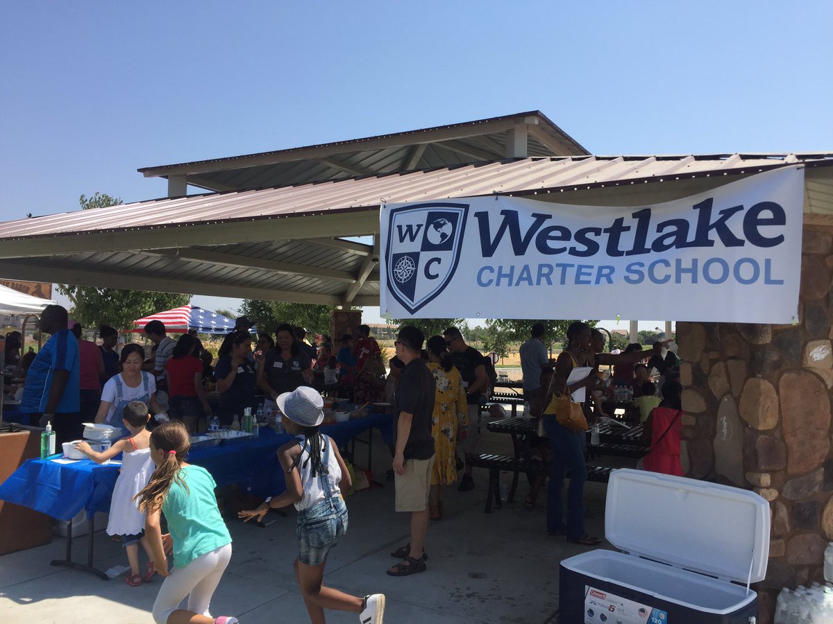 WCSTechTOSA's tweet photo. #westlakecharter Back to School BBQ is full families, food and fun! Can't wait to bring this energy onto our new #explorercampus https://t.co/ncUUSdyt1e
