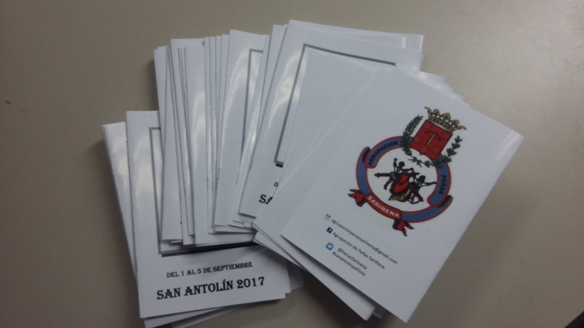 Ya vienen!!! Lo que significa.... Cuenta atrás para San Antolín 2017!!!!