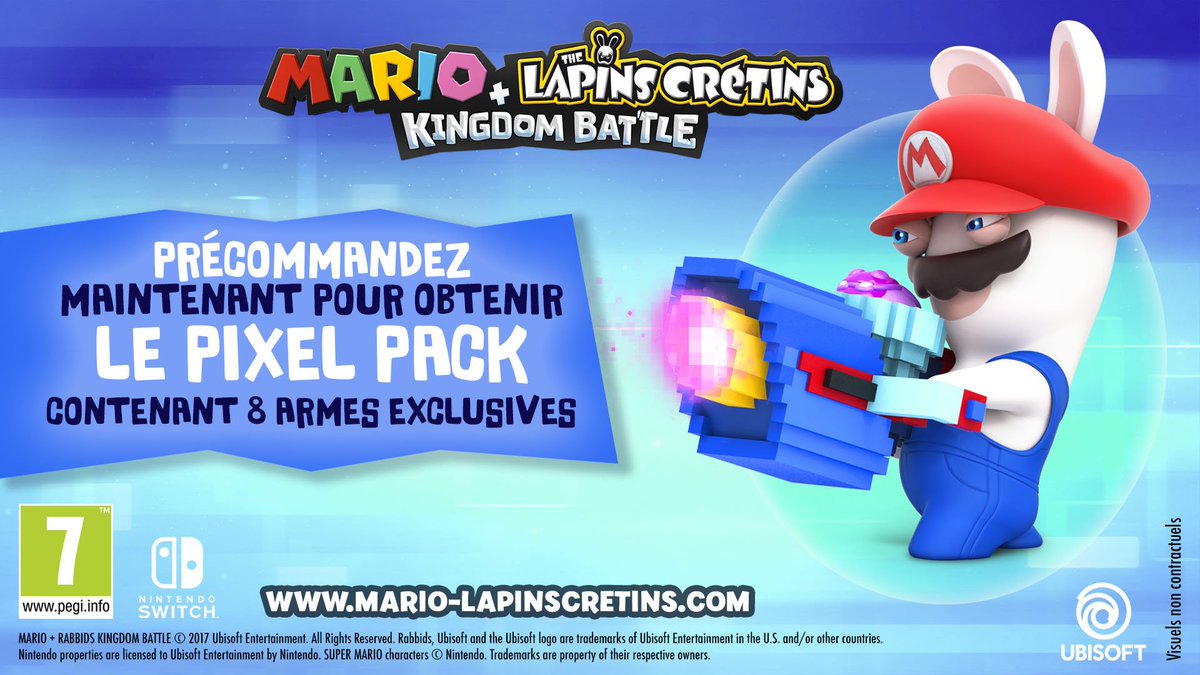 Mario + Rabbids Kingdom Battle (Nintendo Switch) DHDnR9GXcAEemje