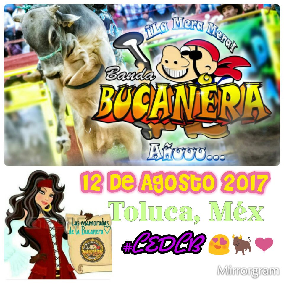 MagaliGomez0's tweet photo. Esta noche en #Toluca, #Méx llega la @BandaBucanera @EBucanera
#Añuuuu🤠
#LevantandoPolvadera
#LEDLB
@AleMoreno0200 @ZuleymmaCantu https://t.co/7ZLhCjzUTo