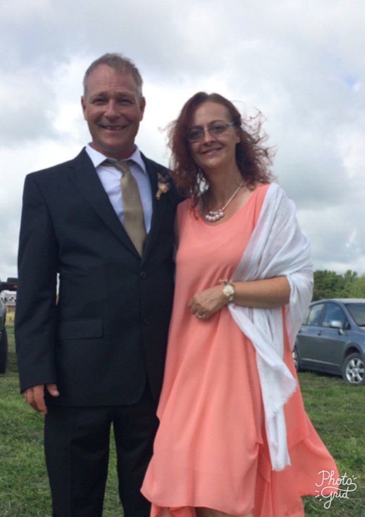 At the wedding with my love <a href="/auntcandie/">CANDIE BUCK</a>. ❤️❤️