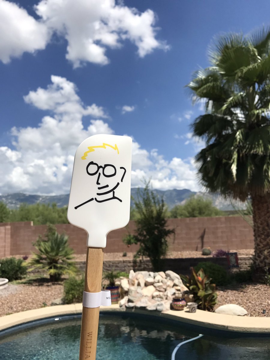 26RyanC's tweet photo. We got our @altonbrown #NoKidHungry spatula today! Love it! #TeamAlton @WilliamsSonoma https://t.co/X82asqSCt2