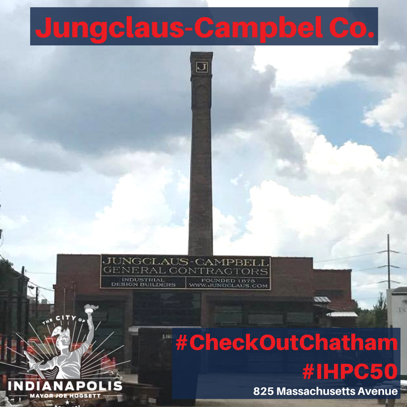 IndyDMD's tweet photo. Join @IndyDMD &amp; visit the Jungclaus Campbell Co., they built the Columbia Club, Murat Temple &amp; Coca Cola Plant! #IHPC50 #CheckOutChatham https://t.co/RhVQNVsmps