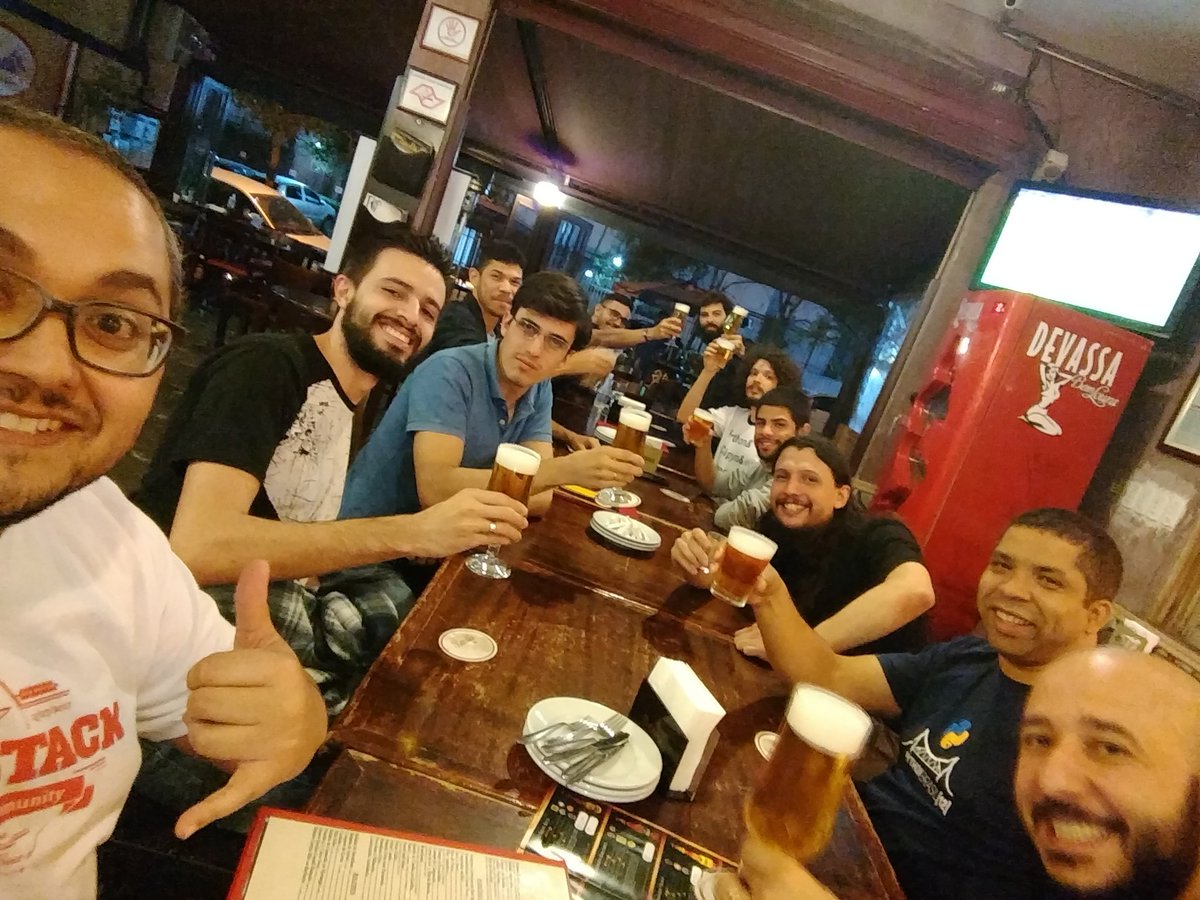 samukasmk's tweet image. #PyBar do #GrupySP #Python