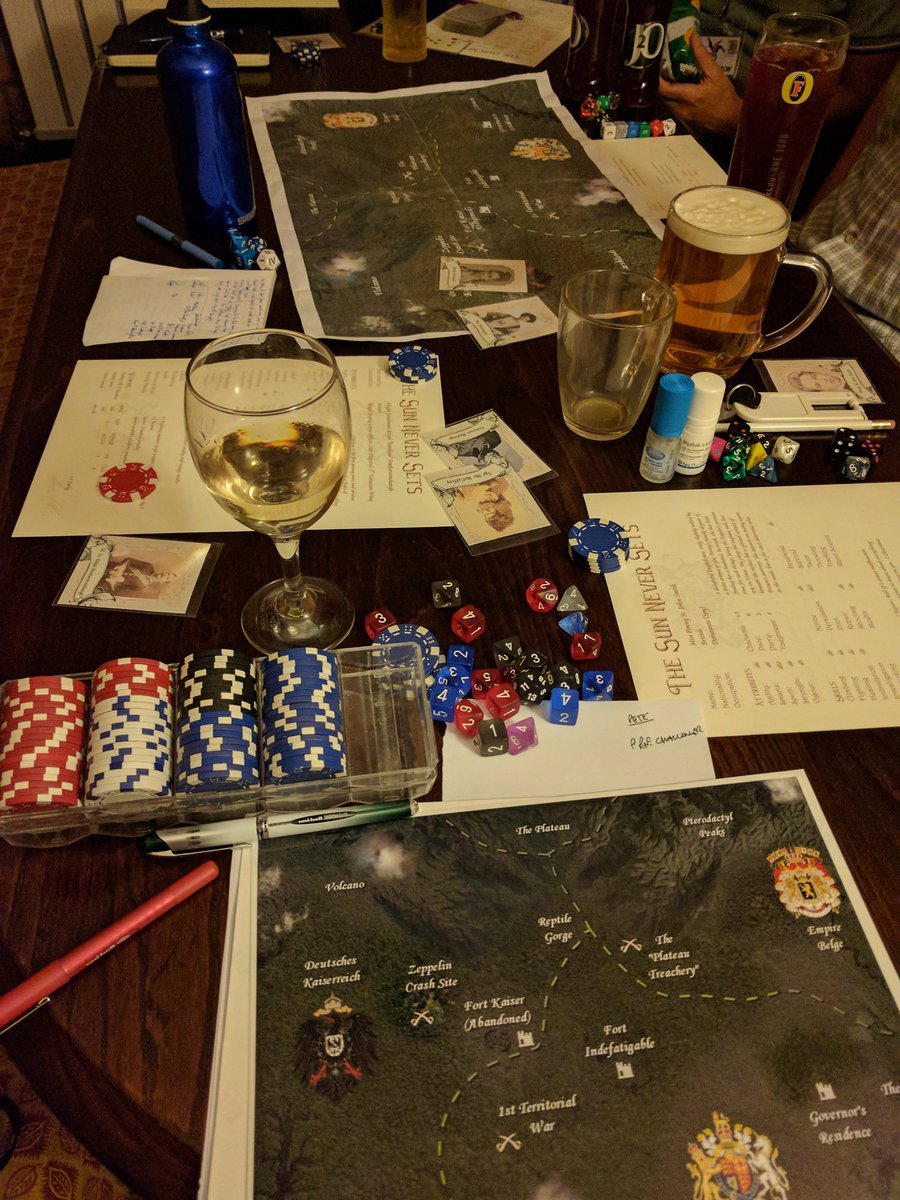 the_smart_party's tweet photo. Deep in the Venusian Jungles at #shacon #savageworlds @PEG_Games https://t.co/6B3j0TcEHS