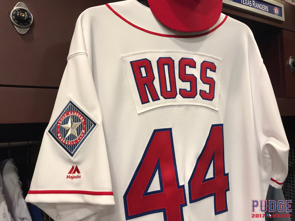 texas rangers retro jersey