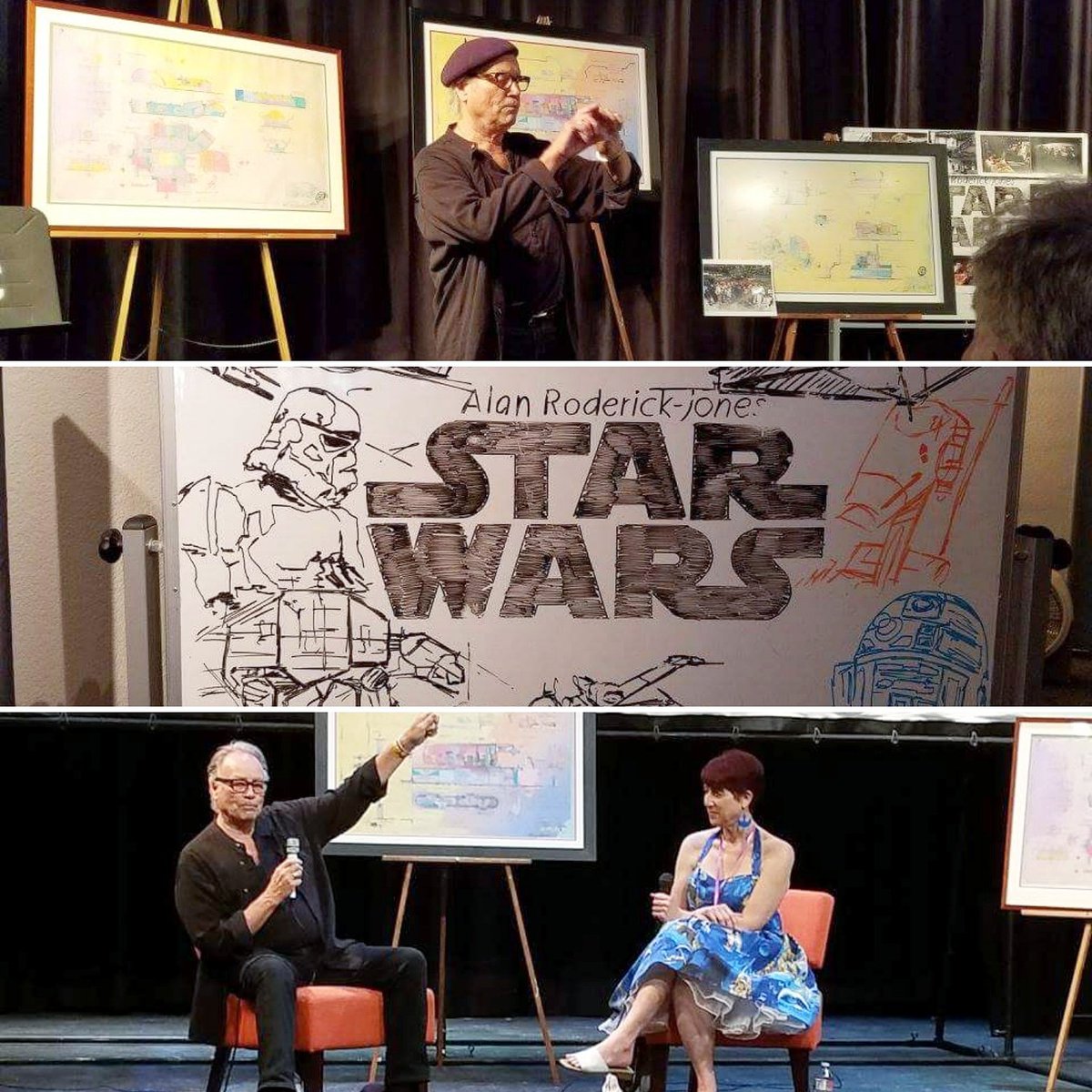 Today's Event. #StarWars #SetDesigner Workshop <a href="/OsideFilm/">Oceanside Intl Film Festival</a> with #AlanRoderickJones 🎬 (#OceansideFilmFestival)