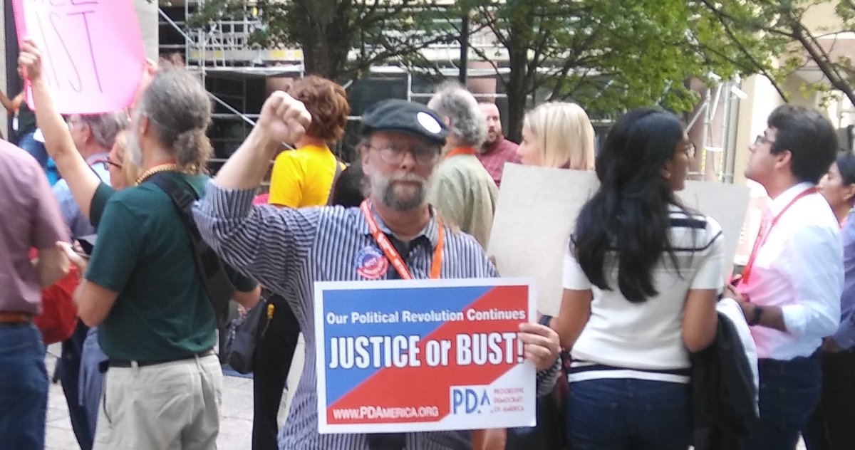 PdaFox's tweet photo. Proud to march with #Netroots2017 attendees including #pdamerica members against the insanity in #Charlottesville https://t.co/IJFqccHCuR