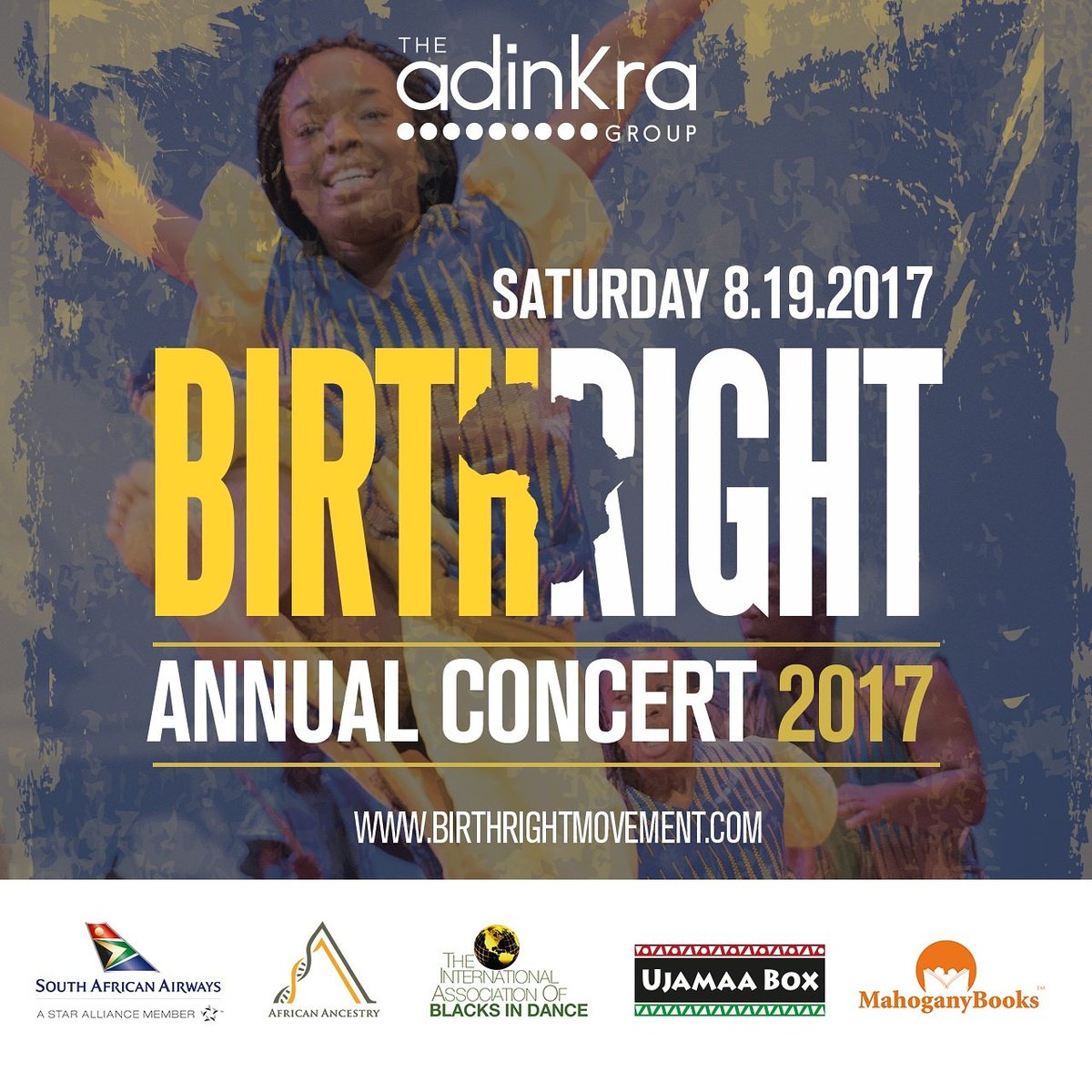 theadinkragroup's tweet photo. Celebrating community and culture. August 19th | The Arc | Tickets https://t.co/Ek9H2XGvcL
#birthright2017 #community #culture #performance https://t.co/Wif6peu0Os