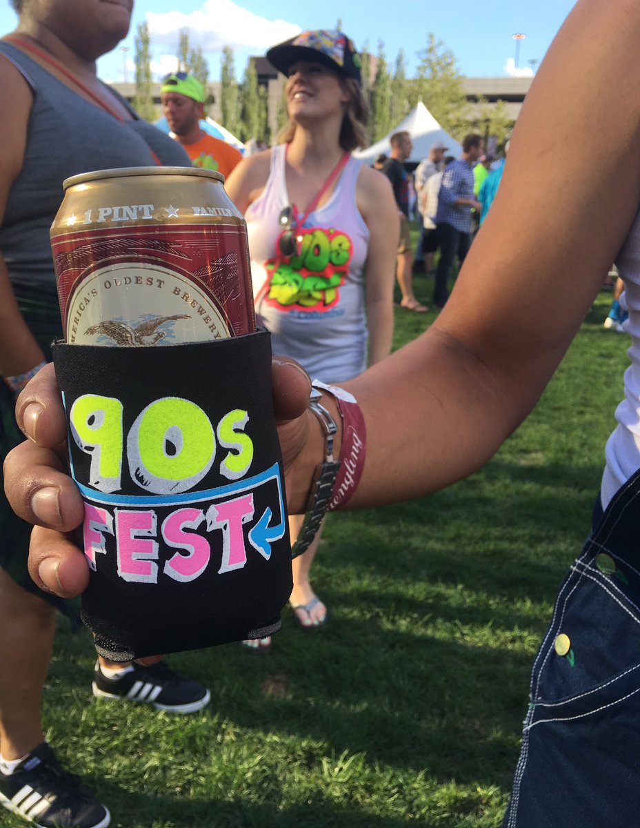 Classics are always cool 😎@Yuengling_Beer #90sFest