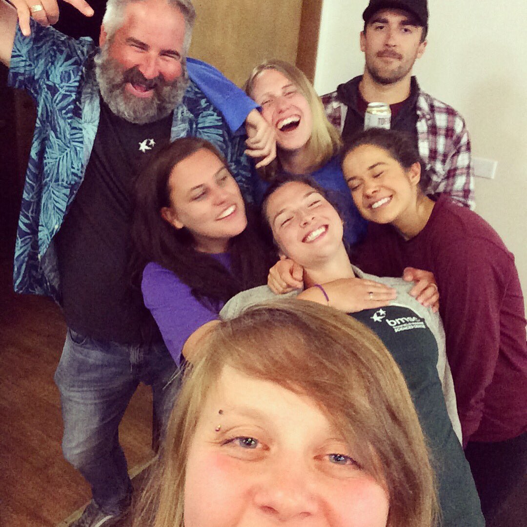 ashkerik's tweet image. Best. Prof. Ever. #SMCW2017 #bamfieldmsc #lastnight #wildnight #smilejared #rowdycrew @JasonTFisherLab @christy_jam #wheresCJ