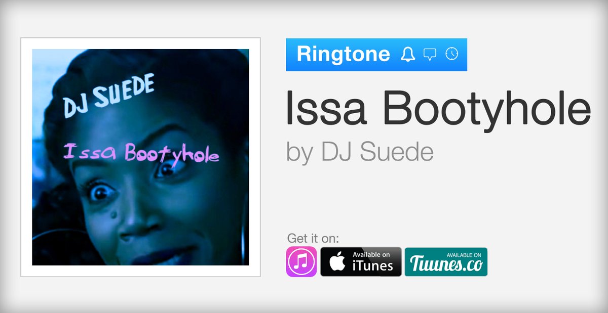 SnipSell's tweet photo. Now available as #ringtone: ISSA Bootyhole by @Remixgodsuede • Get this tuunes for iPhone &amp; Android: https://t.co/cHafdVIGDz #tuunes https://t.co/dPYz0uF7wT