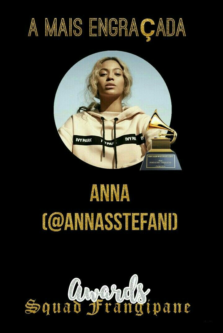 NA CATEGORIA MAIS ENGRAÇADA A PALHAÇA ANNA (<a href="/annasstefani/">anastasya</a>) GANHOU!!! PARABÉNS POR SER ENGRAÇADA 
#AwardsSquadFrangipane