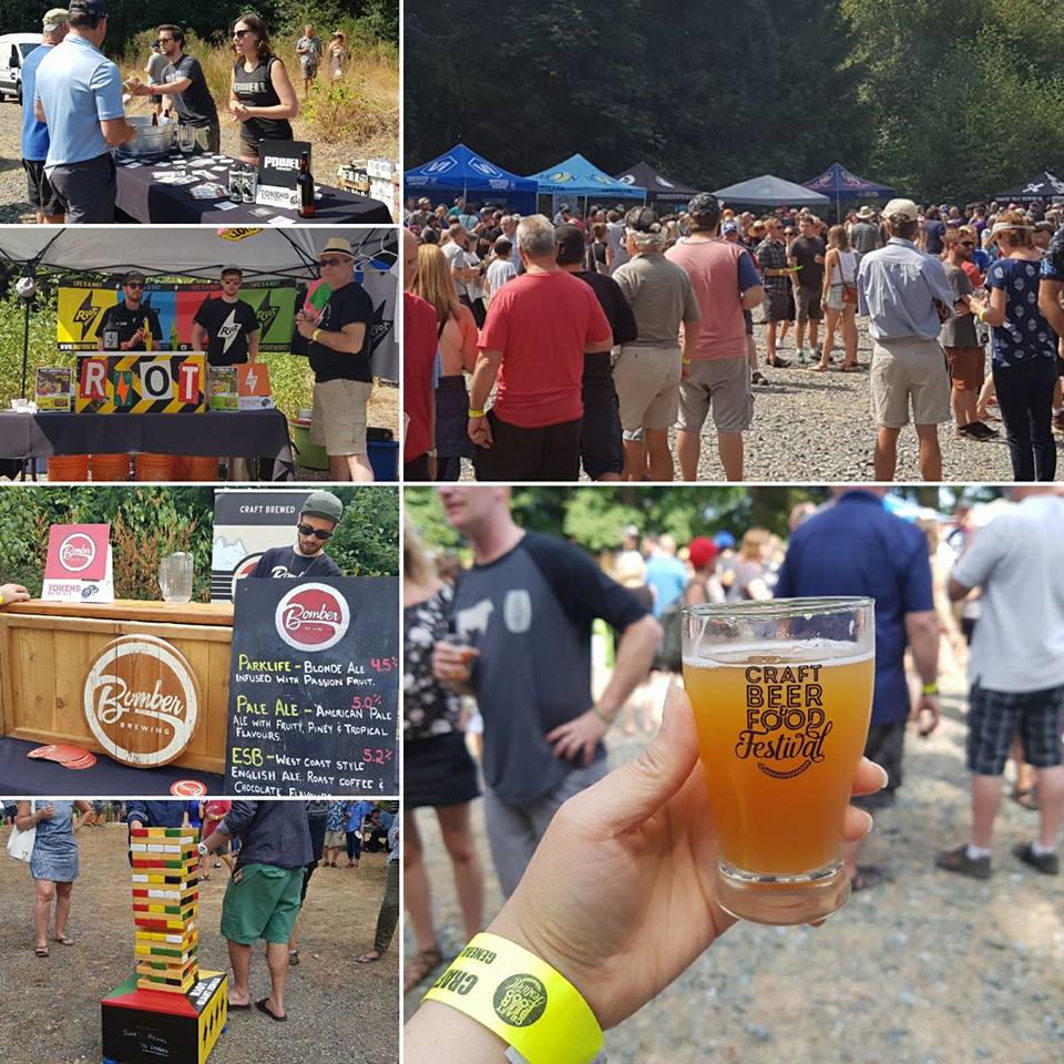 The #cowichancraftbeerandfoodfestival! Great beer, great food &amp; great times! 🍻🍔🍗 #cowichanbeerfest #craftbeerfoodfest #cowichin #chemainus