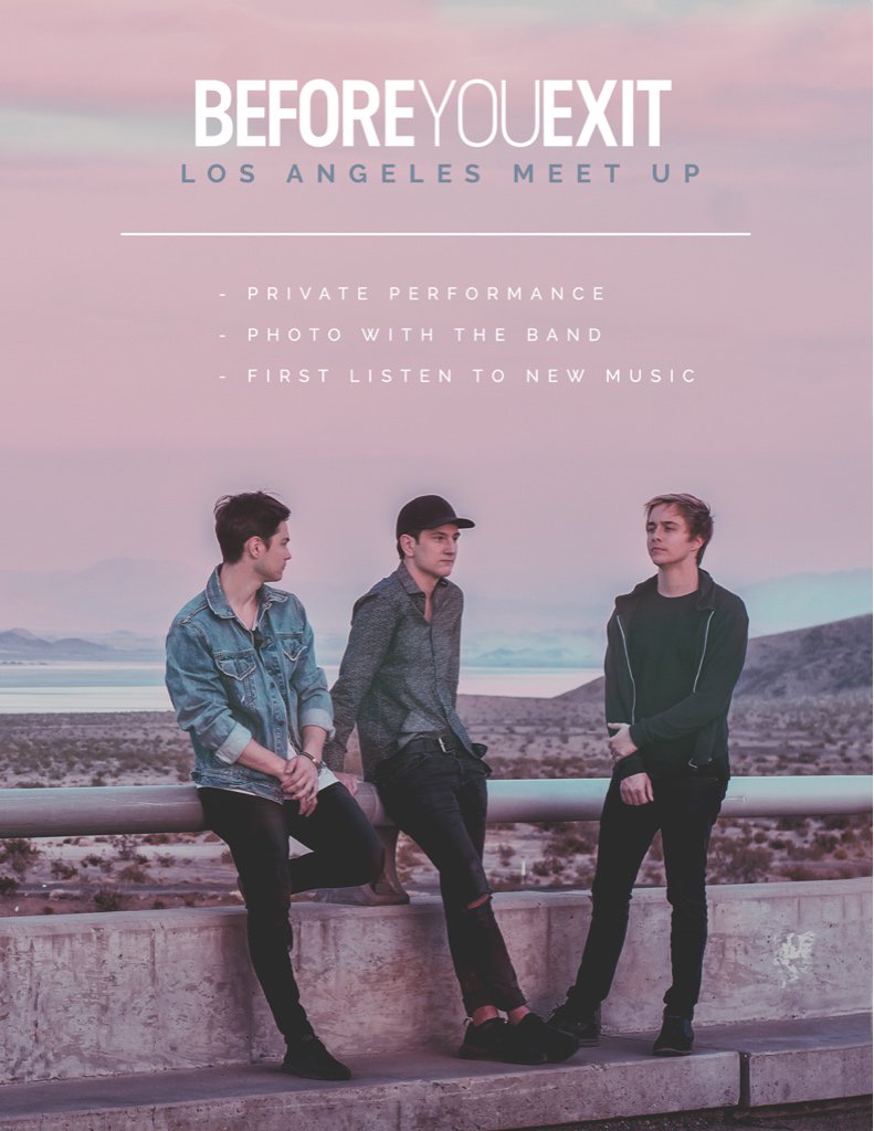 beforeyouexit's tweet photo. LA - only a handful of tickets left for our meetup 8/26. See you all soon xo https://t.co/XIBHTetuT7 https://t.co/MlvNDHR7yd