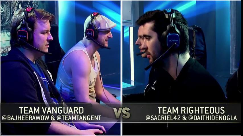 ESLForHonor's tweet photo. #TeamVanguard vs #TeamRighteous, who will win? Take your pick! https://t.co/Ji74kims06 #ForHonor https://t.co/yVzWMAT7of