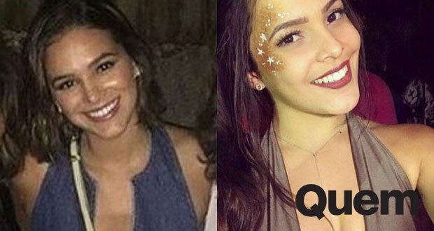 quem's tweet photo. Bruna Marquezine e Emilly Araújo usam decotes arrasadores em aniversário de Tatá Werneck no Rio. https://t.co/38O6tb75Gt https://t.co/B3EvIH863Y