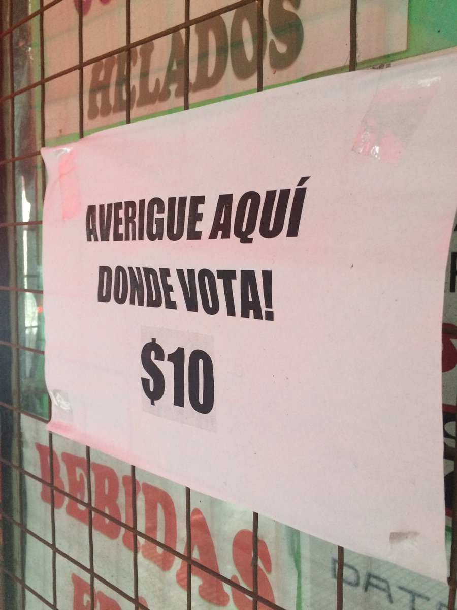 En este país es pobre el que quiere
-