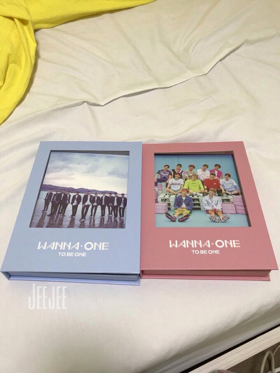 maimeennn's tweet photo. พรี❗️อัลบั้ม #WANNAONE (ปกฟ้า/ชมพู) 
✨เวอร์ล่ะ 550 บาท (2เวอร์ 1,080)❌ไม่มีโปสนะค่ะ❌ 
(ส่ง80/100)
#ตลาดนัดwanaone #ตลาดนัดรถไฟบังทัน #jeepe https://t.co/rtE8HuuRvb