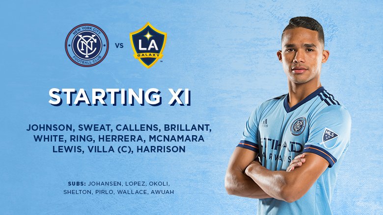 The #NYCFC XI in LA... https://t.co/nbJOWNJUbK