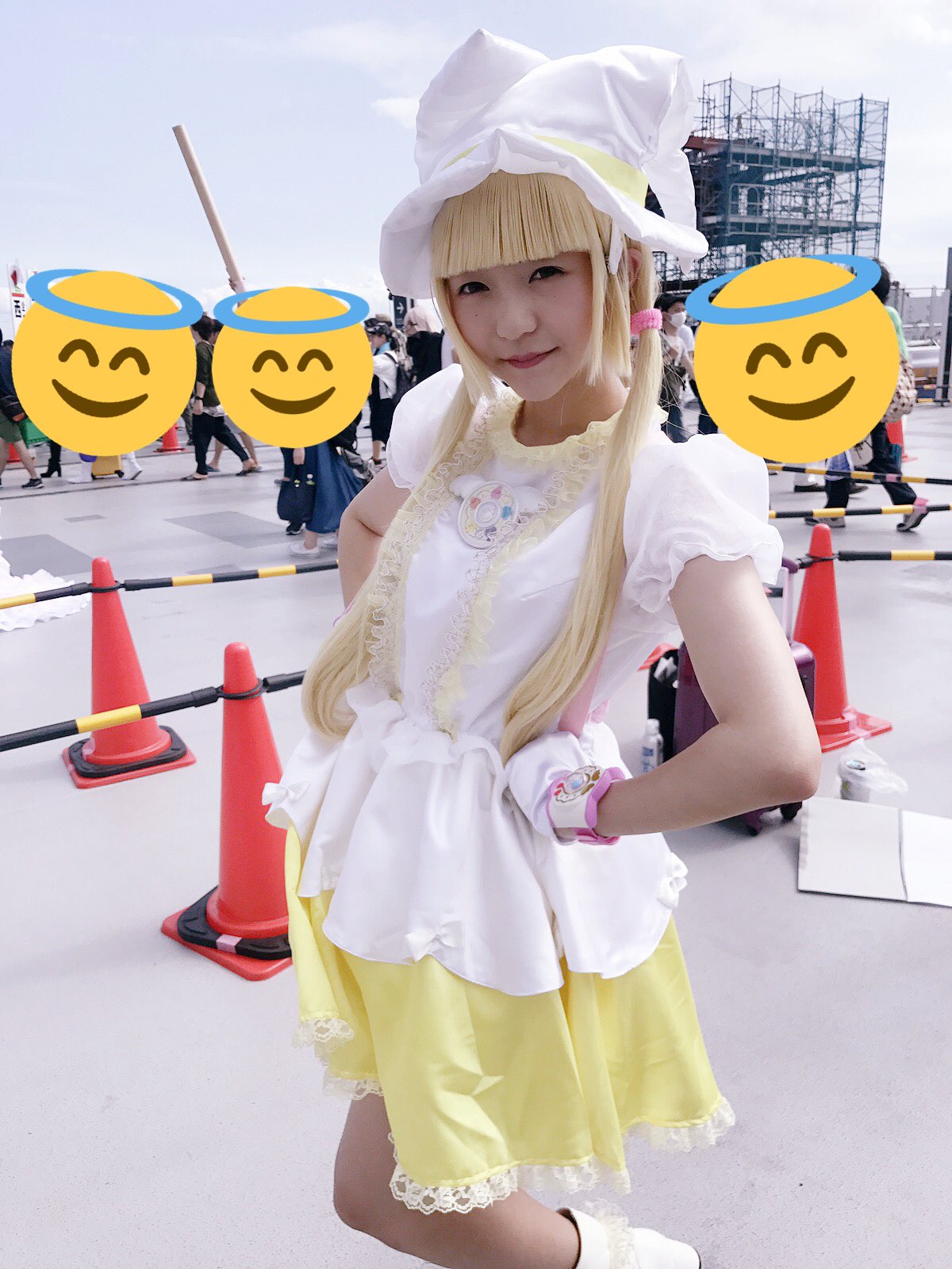 おジャ魔女どれみ ハナ 帽子 ハナちゃん キャラリートキッズ コスプレ ...