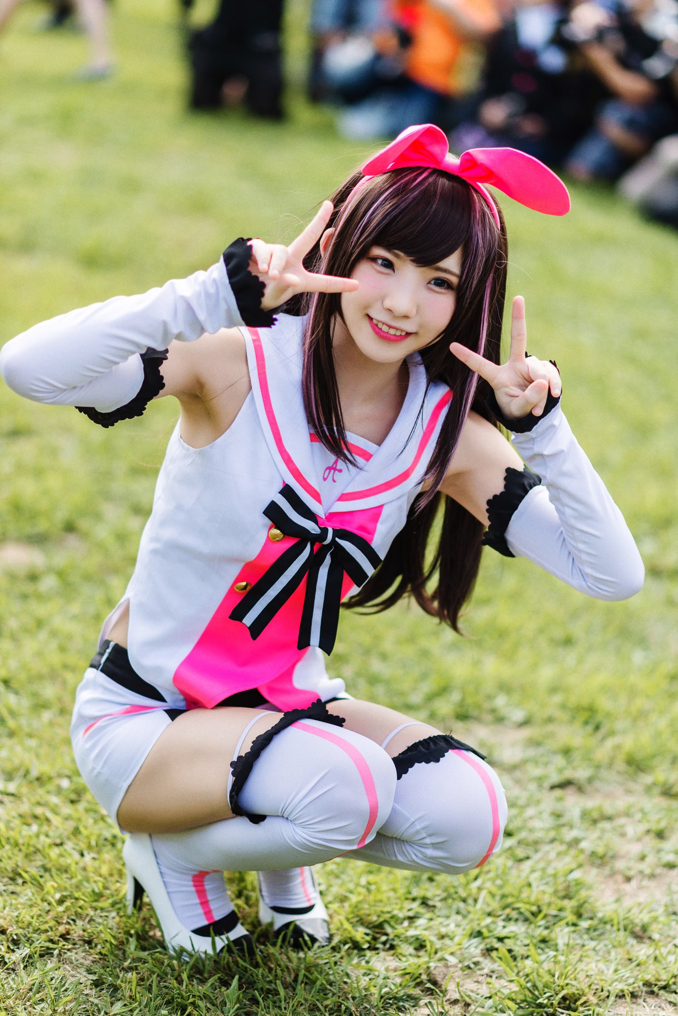 Anti-lover on Twitter: "Kizuna AI ちゃん! モデル:えなこ(@enako_cos ...