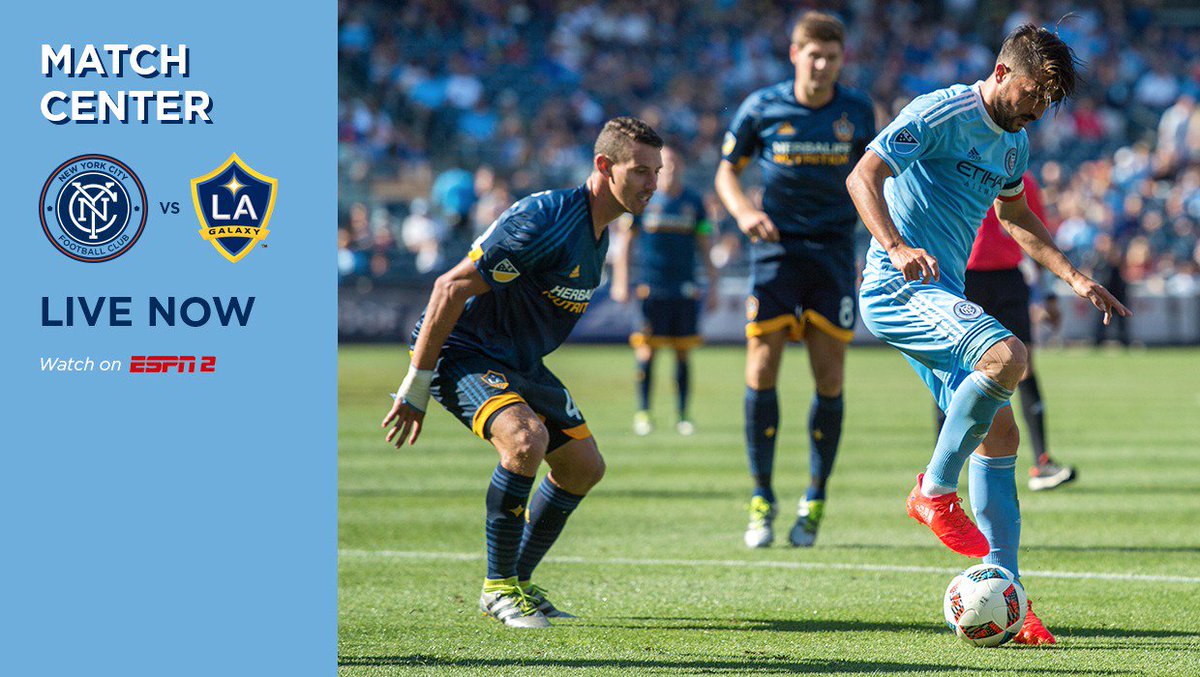 We are LIVE from LA... #NYCFC   MATCHCENTER ➡️ bit.ly/2uBIeaA https://t.co/MayVAGYf4F