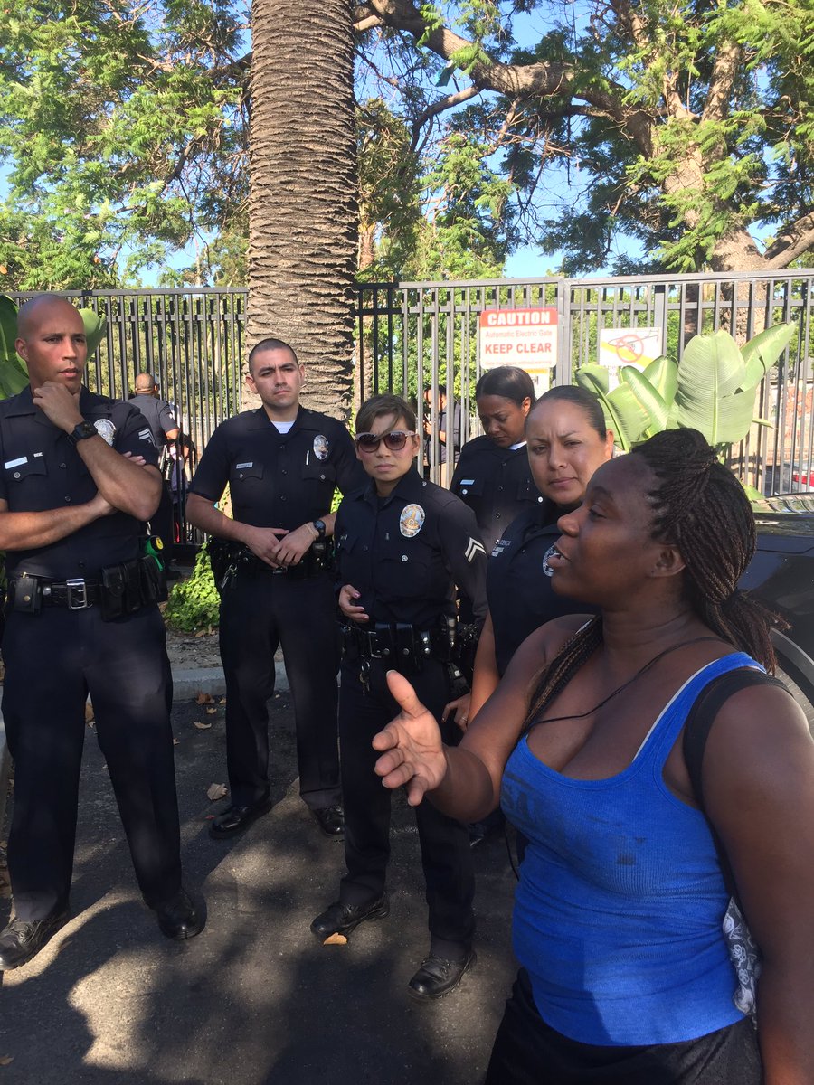 CspWatts's tweet photo. Roll call in the streets. Community members have a voice here #watts #wejustdo @CaptainPasos @CspWatts https://t.co/h4SE3d3VTw