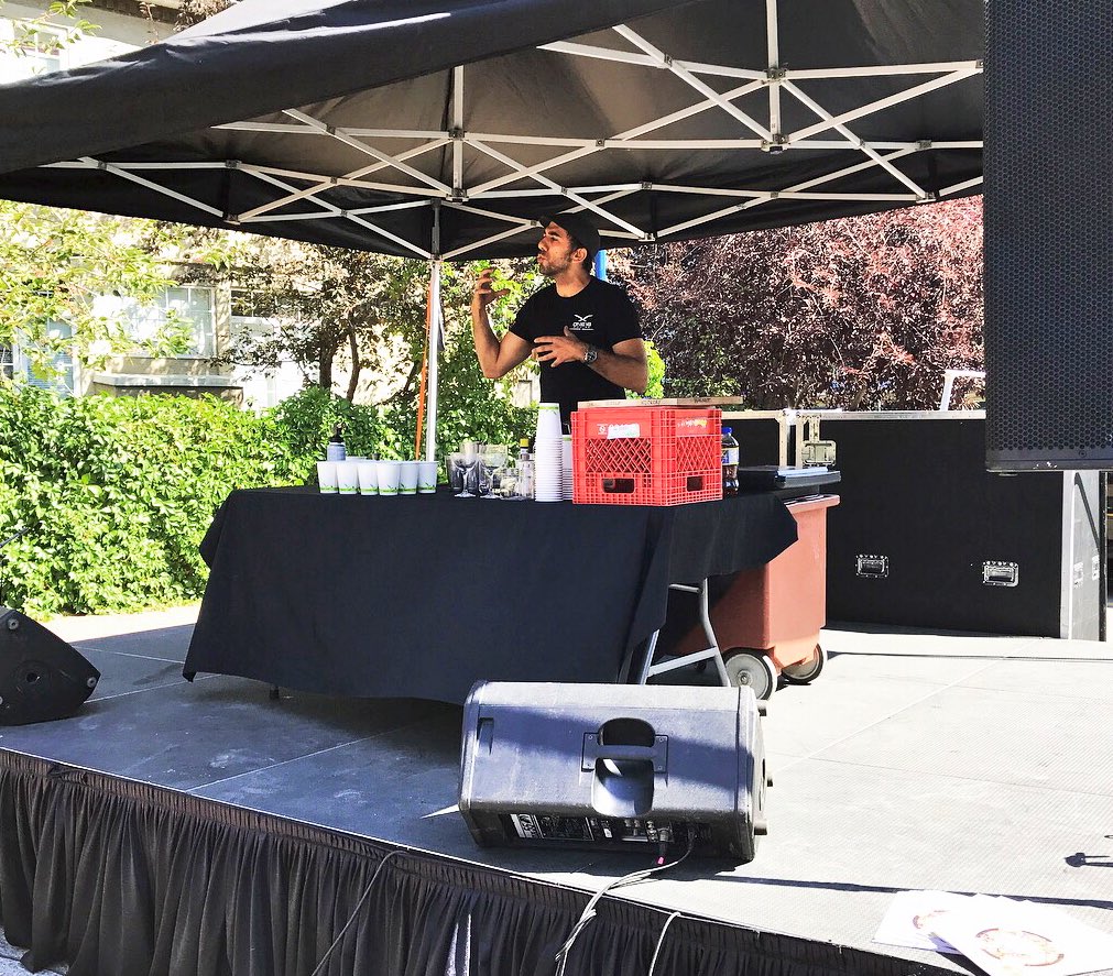 CulinaireMag's tweet photo. Been a great day of free demos @tasteofcalgary Culinaire demo stage! Join us tomorrow for @lovecdnbeef 🇨🇦🐂at noon! Take your seats early! https://t.co/SX8z1TuNRf