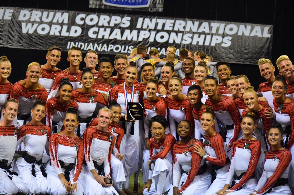 Congrats SCVCG! The 2017 recipients of the George Zingali Award for High Color Guard! #SCV2017 #Ouroboros
