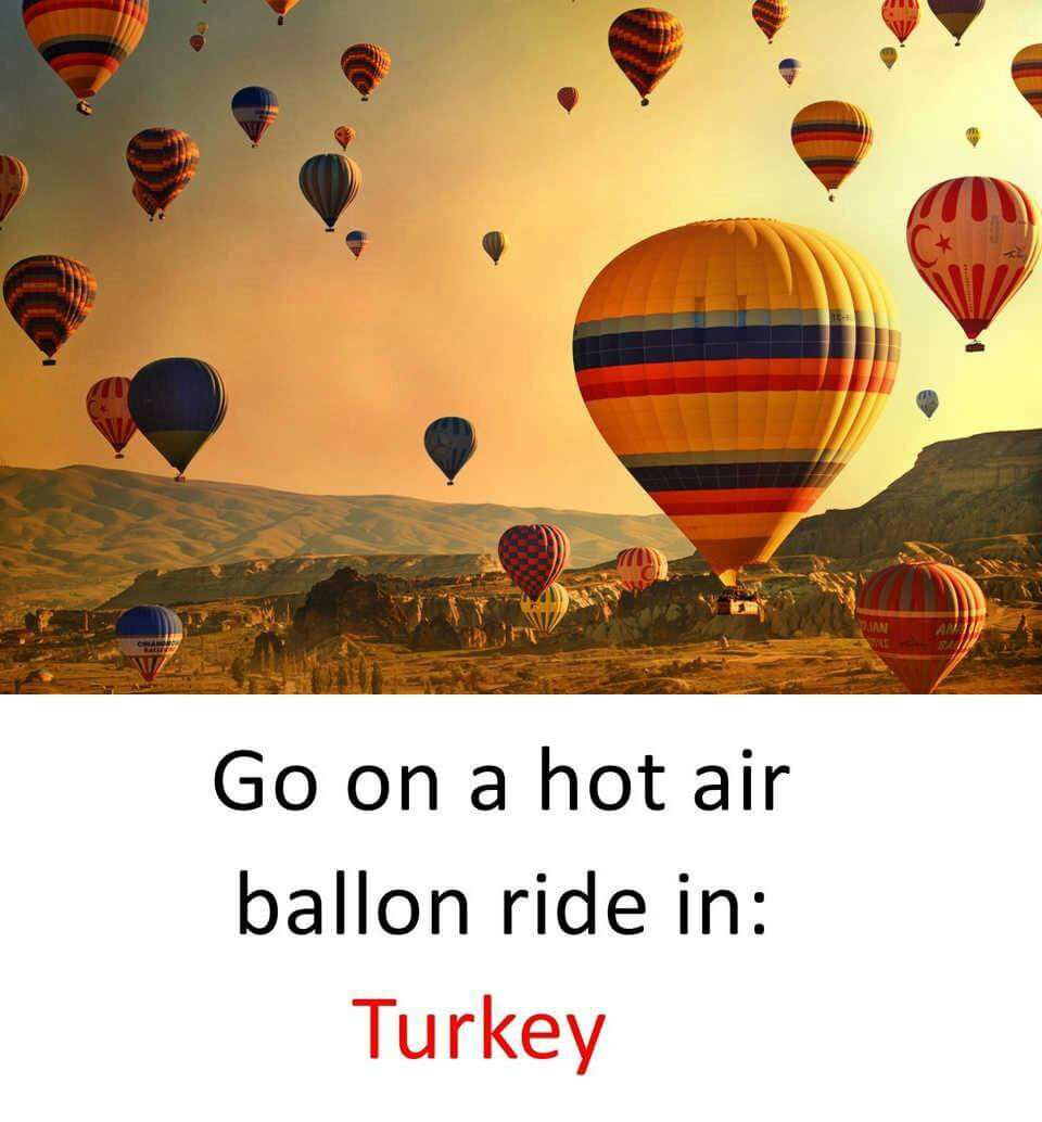 Morning Travel Motivation !!😀
To feel the sky &amp; touch it !!🕊️
Go on a hot air balloon ride in Turkey !! 😍
#NinjaAdventureZ