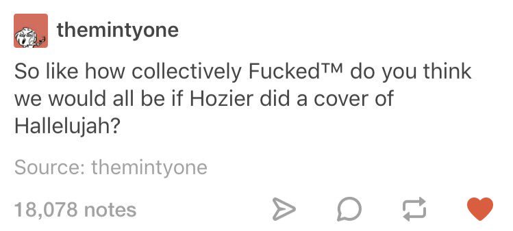gottamigraine's tweet photo. @Hozier do it pleASE https://t.co/eZZBfCrixq