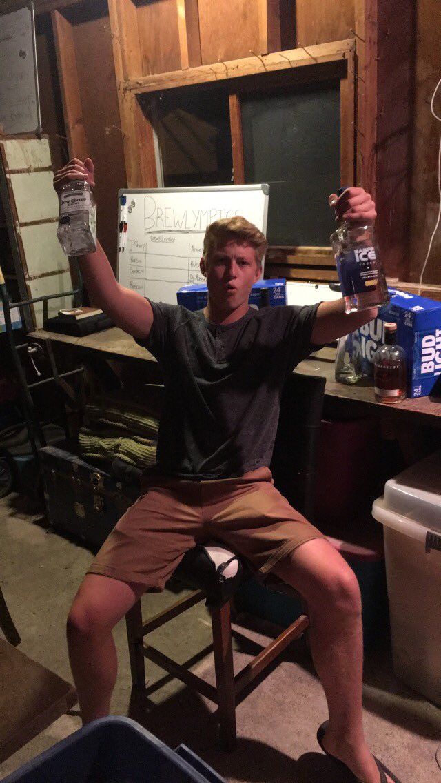 Returning to the competition is Brayden Barsness.  A sturdy veteran and no stranger to a few brews.

"Bud Light runs in the kids blood."