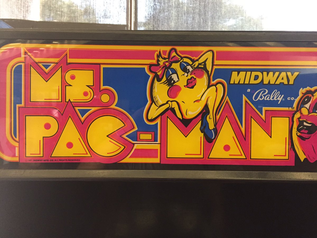 ken2158's tweet photo. Ms. Pac-Man Arcade Cabinet
High Score: 69290
#Yestercon #Yestercon2017 #Yestercon3 #MsPacMan #PacMan #Midway https://t.co/bRcaIzJ9ZB