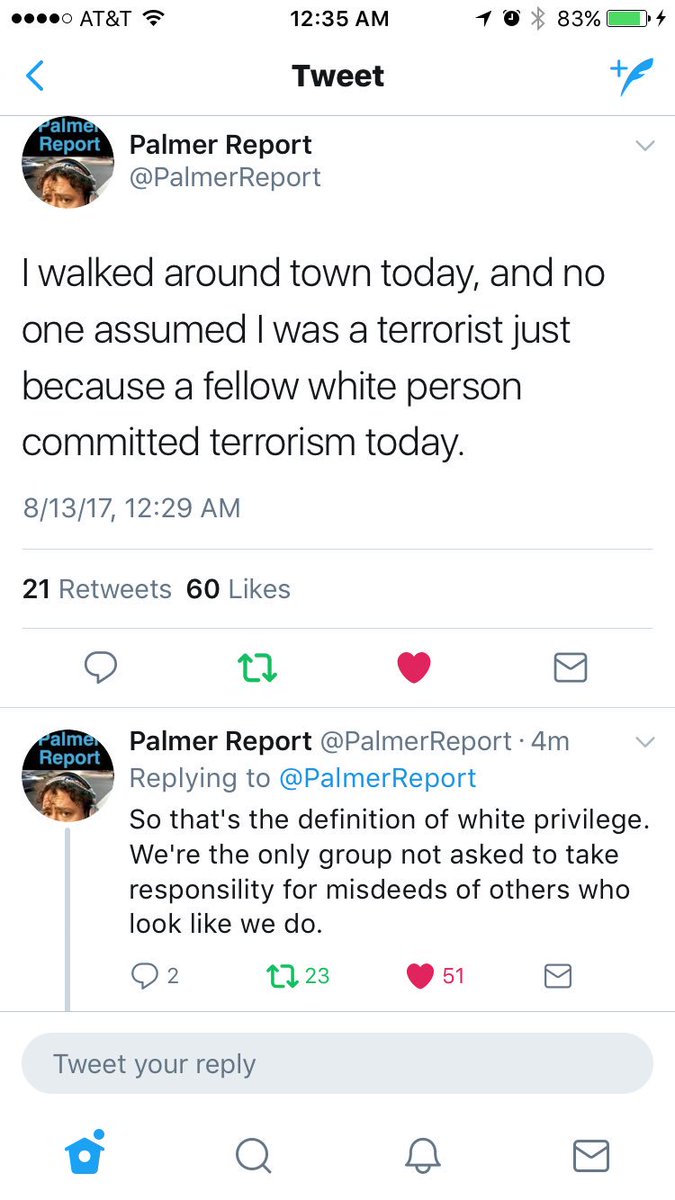 empath2afault's tweet photo. THIS! Mic drop! #Charlottesviille #NaziRally #AltReich #AltRightTerrorist #AltRightNazis https://t.co/BjJpf4iSJ6