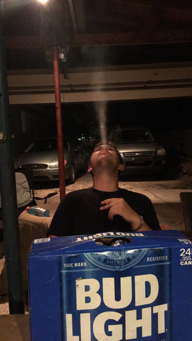 Big Mitch needs no introduction...he just needs a cold one in both palms.  HUGE threat.

"Aye bro, drinks bro?  #WalkingBeerCanReturns"