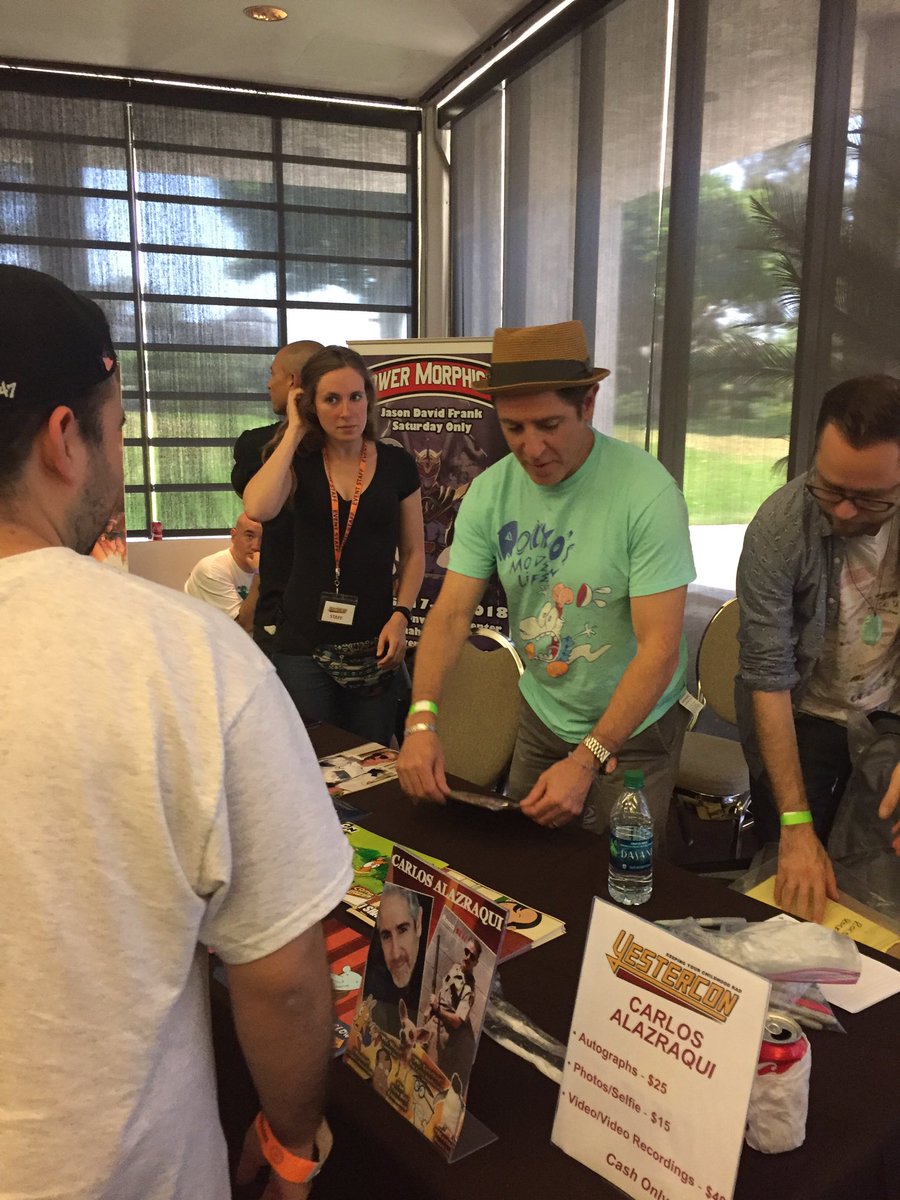 ken2158's tweet photo. Carlos Alazraqui
#Yestercon #Yestercon2017 #Yestercon3 #CarlosAlazraqui #Rocko #Reno911 https://t.co/Vr2TcRCKZJ