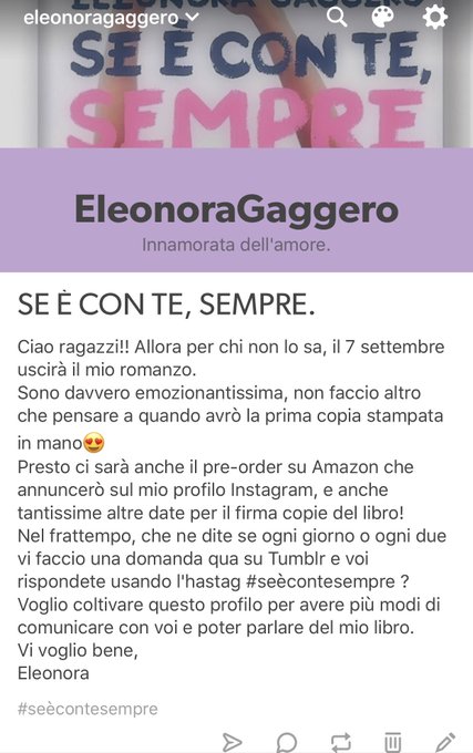 Seguitemi su Tumblr!! #se&egrave;contesempre https://t.co/CzgdekRpBq<a href="/tag/se%C3%A8contesempre"class="tags">#se&egrave;contesempre</a>